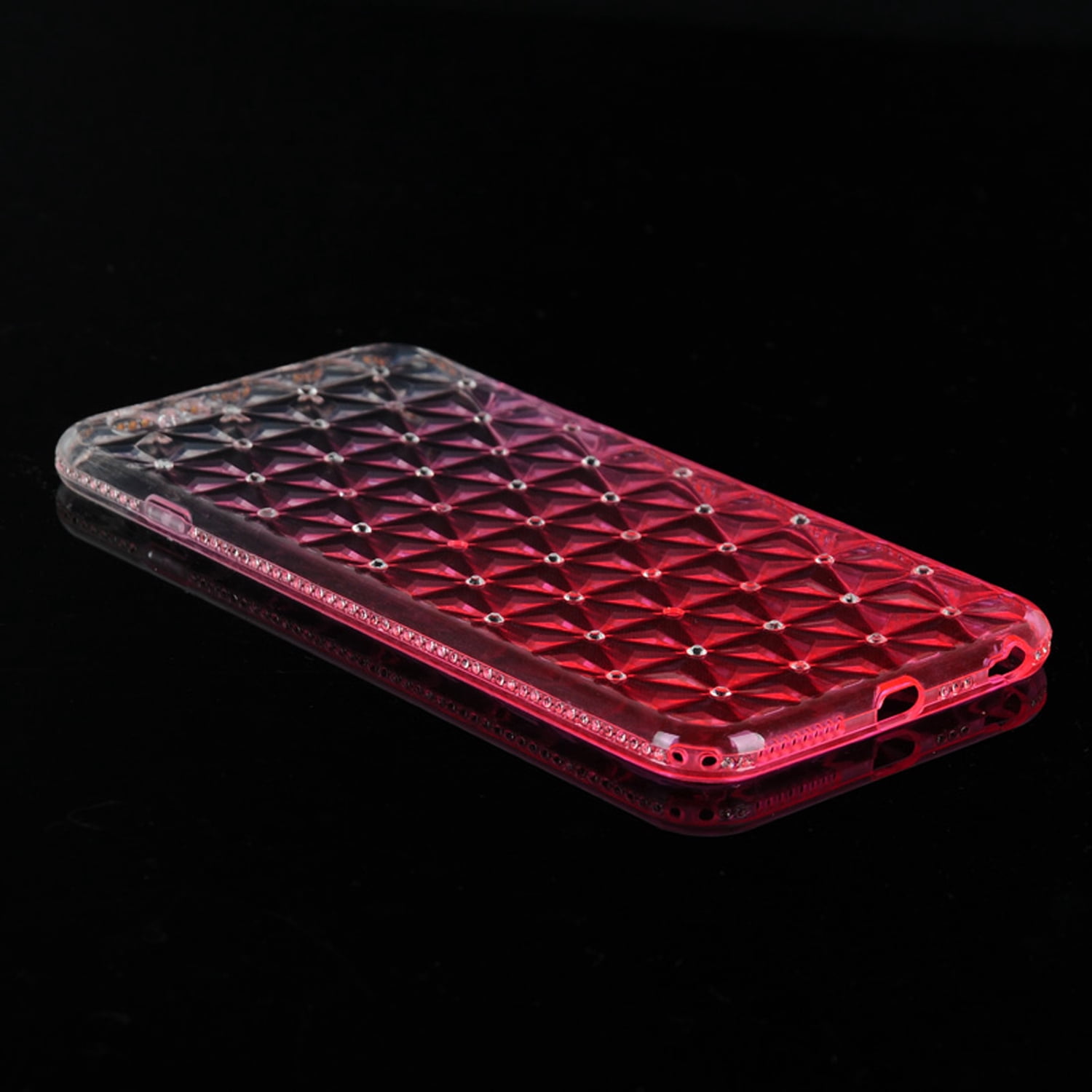 Diamond Slim Translucent Flexible TPU Skin Case for iPhone 6 Plus iPhone 6s Plus