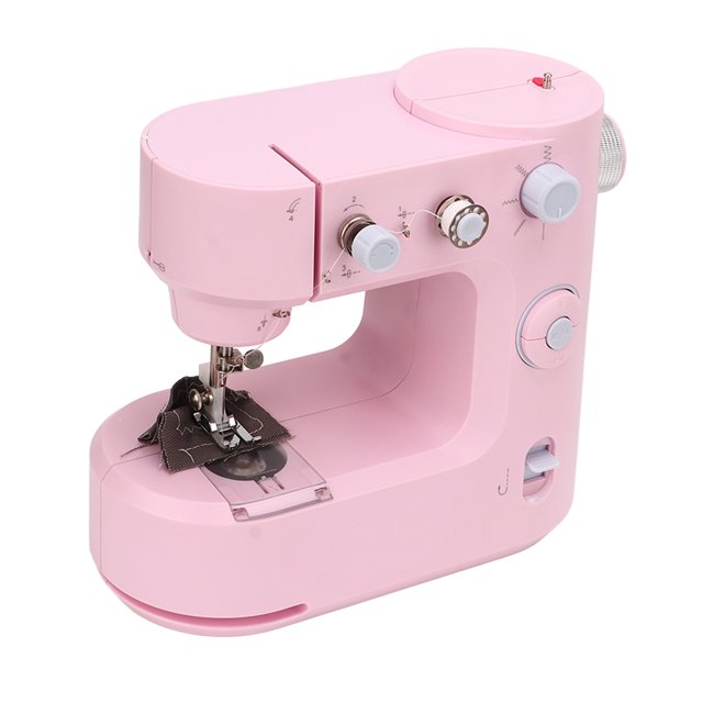 Mini Sewing Machine,Sewing Machine 5 Stitch Beginner Sewing Machine Children Sewing Machine Effortless Installation