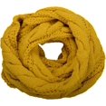 thumbnail image 1 of SURJDE Womens Thick Ribbed Knit Winter Infinity Circle Loop Scarf, 1 of 7