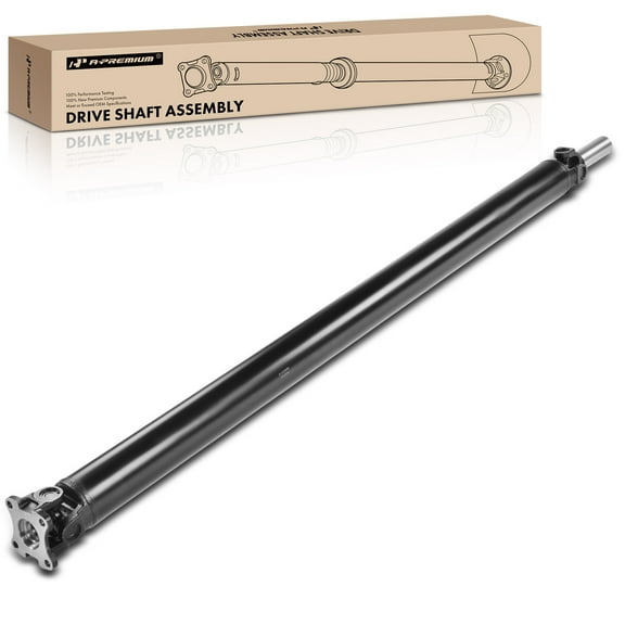 A-Premium Rear Complete Drive Shaft Prop Shaft Driveshaft Assembly Compatible with Ford F-150 F150 1997-2003, F-150 Heritage 2004, 4WD, Replace# F65Z4602EA, F65Z4602NB