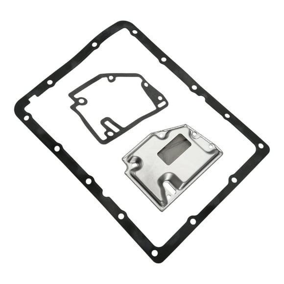 Unique Bargains 1 juego de kit de junta de filtro de transmisión para Toyota Tacoma 2002-2004 Kit de filtro de transmisión automática Número 3530335020 Tono plateado Metal