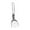 Light Gray, variant on Stainless Steel Foldable Spatula, Heat Resistant Metal Turner with Folding Handle for Outdoor Camping Cooking, Portable Frying Utensil for Hiking Picnic BBQ Cookware