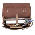 thumbnail image 3 of Vagarant Traveler 16" 3-tier Pro Leather Briefcase L63.DV, 3 of 3