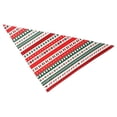 thumbnail image 3 of Bandana para perros, disfraces navideños para perros, pañuelo transpirable para mascotas, bufanda triangular para Navidad, boda, fiesta de Acción de , raya, 3 of 8