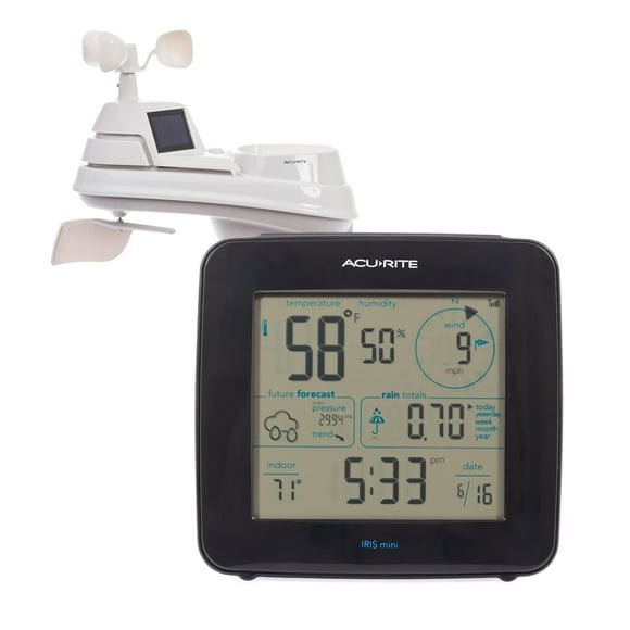 Estación Meteorológica AcuRite Iris con Mini Pantalla 01122M