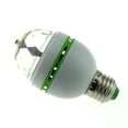 Tersarium RGB LED Rotating Disco Party Light Bulb with E27 Screw Base