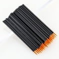 thumbnail image 1 of Fiudx Pincel Delineador Desechable, Aplicador de Maquillaje con 50 Cerdas Suaves, Herramienta Higiénica para Labios, Práctico Accesorio de Viaje, Ideal para Uso Diario En Salones de Belleza y Maquill, 1 of 4