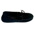 thumbnail image 2 of Men's Moccasin House Slipper Suede Leather Insulated Shoes, 2 of 3