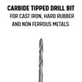 thumbnail image 3 of Broca de longitud Jobber con punta de carburo de 5/32" D/ACT5/32, 3 of 5