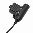 thumbnail image 4 of Adaptateur de casque radio talkie-walkie, prise o 3,5 mm, adaptateur PTT U94, câble de casque, adaptateur de prise pour téléphones Kenwood, 4 of 4