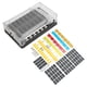 thumbnail image 1 of Bloque de fusibles de cuchilla de 12 vías, soporte de caja de fusibles resistente al agua con indicador LED de autobús negativo para coche, barco marino, remolque RV, 1 of 14