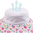 thumbnail image 4 of Chapeau de Soleil pour Fille Tout-Petit Chapeau de Plage Respirant Chapeau à Sangle de Menton Réglable 50+UPF, 4 of 7