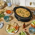 thumbnail image 4 of Beautiful 2.5 Qt Dip and Serve Manual Slow Cooker, Black Sesame by Drew Barrymore, 4 of 11