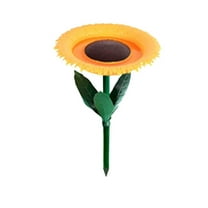 Btomtd Bird Feeders For Outdoors,Outdoor Sunflower Standing Bird Feeder, Outdoor Bird Bathtub Bird Feeder, Bowl Bird Feeder Flower Shaped Bird Feeder Tray, Garden Decoration Stake, Bird