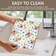 thumbnail image 4 of Placemat, Pioneer Flower Floral Print Pattern Place Mats Table Mat Set Of 2, PVC Washable Placemats for Party Kitchen Dining Decoration, 18x12 Inch, Fade Resistant, 4 of 6