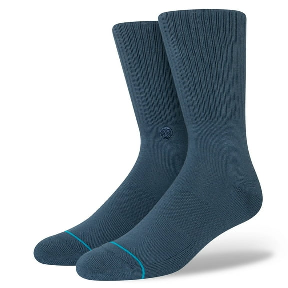 Stance Men's Crew Socks ~ icon indigo