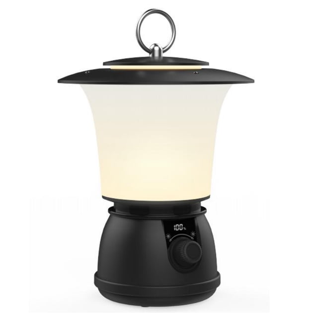 Lampe de Poche Extérieure Rechargeable Rechargeable pour Tente de Camping Rétro pour Panne de Courant Randonnée Jardin de Pêche