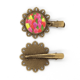 thumbnail image 1 of Tocado de Flor Tulipan Unbranded Metal Vintage, 1 of 3