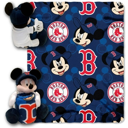 Disney MLB Boston Red Sox Pitch Crazy Hugger Pillow and 40