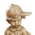 thumbnail image 4 of Summer Stories Children on Log Table Figurine Beige 14"Wx5"Dx9.5"H, 4 of 5