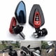 thumbnail image 1 of Espejos de manillar universales para motocicleta de 22 mm y 7/8" Para Yamaha Yzf R125 R15 R25 R 125 15 25 Mt-07 Mt-09 Mt 07 09 Mt-09 Fz07 - Rojo ACTIVE Biensenido a ACTIVE, 1 of 5