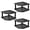 Black, variant on Bamboo Corner Shelf,2 Tier Plate Organizer for Cabinet and Countertop,Pantry Dish and Spice Rack for Kitchen