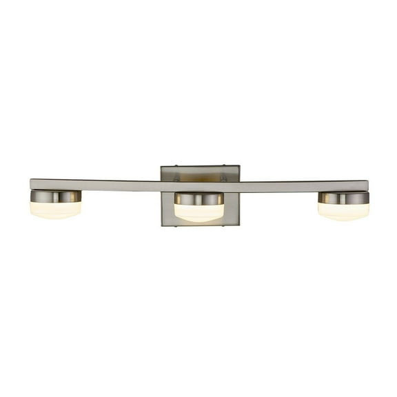 Justice Design Group Fsn-8993-Opal Fusion 3 Light 24" Wide Led Bathroom Vanity Light -