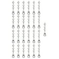 thumbnail image 1 of Paquete de 25 piezas de araña de aro con cuentas de cristal, atrapasueños, colgante DIY, decoración del jardín del hogar, 1 of 5