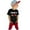 Black, variant on MUXiin Toddler Boy Shirts 5t Letter Print Cute Funny Short Sleeve T Shirt Loose Soft Tee Shirt Toddler Boy Clothes
