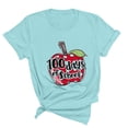 thumbnail image 1 of Blusas de Manga Corta para las Mujeres Divertido Impreso Cuello Redondo Tee, Vintage Humor Gráfico Blusas de Primavera para las Mujeres, 1 of 4