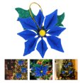 thumbnail image 2 of GOOHOCHY 10 piezas de flores artificiales para decoración navideña. Accesorios decorativos para las fiestas., 2 of 8