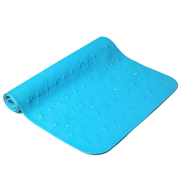 VDOMUS Anti Slip EcoFriendly Bathtub Mat Bathroom Shower Mat (Blue