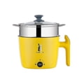 thumbnail image 1 of Electric Skillet 1.8l High Capacity Multi Function Kitchen Appliances Hot Pot Mini Non-stick Food Noodle Cooking Skillet Egg Ste, 1 of 4