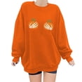 thumbnail image 1 of Sudadera Para Mujer Sudaderas Con Cuello Redondo Moda de Acción de Gracias Impreso Blusa Suelta de Manga Larga Cuello Redondo Casual Pullover Tops Sweatershirt Odeerbi ODB132013, 1 of 4