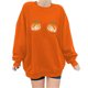thumbnail image 1 of Blusa holgada de manga larga con estampado de Acción de Gracias a la moda para mujer, suéter informal con cuello redondo, Tops, sudadera Fridja fjkfkj6496, 1 of 4