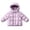 Purple, variant on Jalioing Girls Winter Puffer Jacket Kids Lightweight Hooded Quilted Coat Fashion Thermal Quilted Outerwear with Pocket