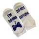 thumbnail image 4 of Calcetines tobilleros de algodón Yinane blanco + azul, 4 of 7