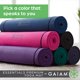 thumbnail image 2 of Gaiam Essentials Estera De Yoga Premium Con Porta Esterilla De Yoga, Color Gris, 72 Pulgadas De Largo X 24 Pulgadas De Ancho X 1/4 Pulgadas De Grosor, 2 of 5