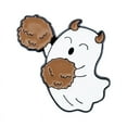thumbnail image 2 of Fnochy Halloween Decorations Cute Ghost Enamel Brooch Pin, Gothic Badges Halloween Pins, for Women/Men Cartoon Boo Pumpkin Flying Spirit Enamel Pins for Jackets Clearance, 2 of 3