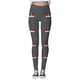thumbnail image 4 of MKLEKYY Leggings para mujer Leggings para mujer Leggings de entrenamiento Pantalones con estampado navideño de bloques de color Leggings suaves y elásticos 2239, 4 of 4