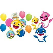 Baby Shark Birthday Party Supplies Airwalker Balloon Bouquet Decorations