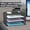 Black, variant on Letter Tray Paper Organizer for Desk, Mesh Metal Desk File Organizer with Sliding Trays for Letter/A4 Paper, Mail, Bills & Folders
