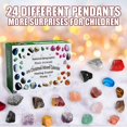 thumbnail image 4 of 24 Gram Ore Blind Box Green 24 Days Of Christmas Countdown Surprise Guessing Blind Box Gift_Perfect Gift, 4 of 5