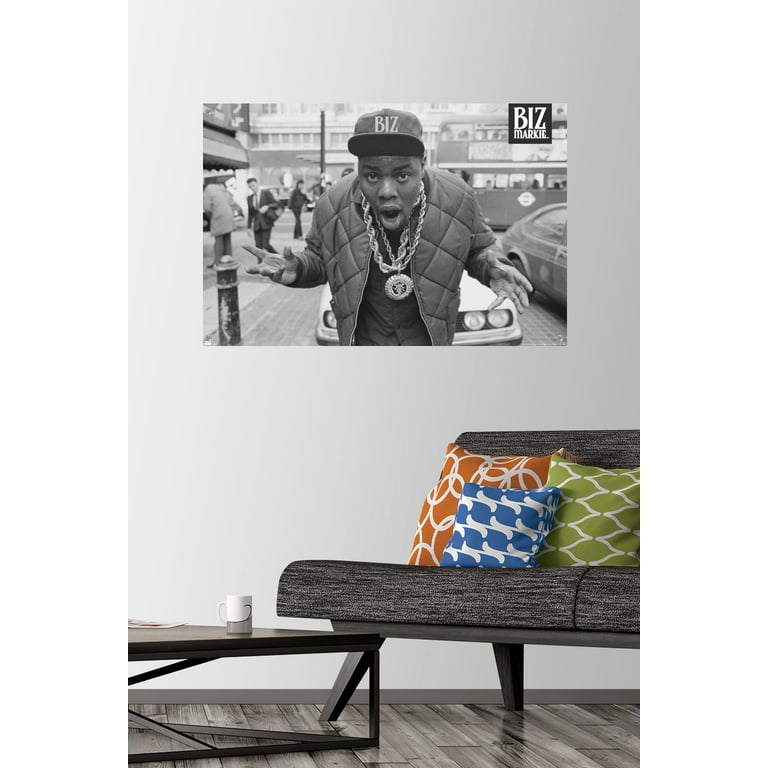 Biz Markie - London Street Wall Poster with Pushpins, 22.375