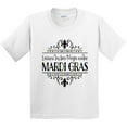 thumbnail image 3 of Inktastic Laissez Les Bon Temps Rouler Mardi Gras Youth T-Shirt, 3 of 5
