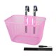 thumbnail image 1 of Cesta infantil, repuesto, metal, resistente a la intemperie, universal, accesorios Rosa, 1 of 9