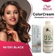thumbnail image 5 of Wella Color Cream Permanent Gel Hair Color - 2 oz ( 1N/051 Black ) and Cream Peroxide Developer 30 Volume - 4 fl. oz, 5 of 5