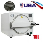 Dental Medical 18L Autoclave Sterilizer Vacuum Steam Sterilization 900W Automatically