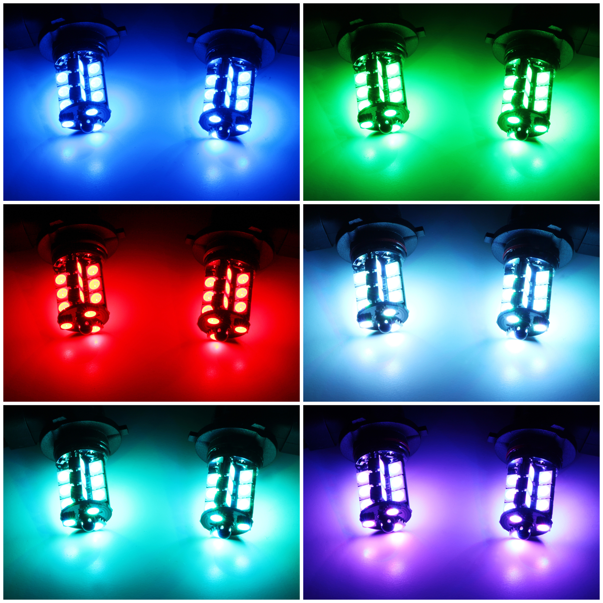 RGB LED Strips iJDMTOY 36W High Capacity 2-Output RGB Radio Frequency Wireless Remote Control w//Strobe Solid Lighting Features Compatible With RGB LED Applications Such As RGB Halo Rings etc