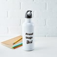 thumbnail image 5 of CafePress - Proud Stage Dad Stainless Water Bottle 1 - Stainless Steel Water Bottle, Sports Bottle, 1.0L, 5 of 5